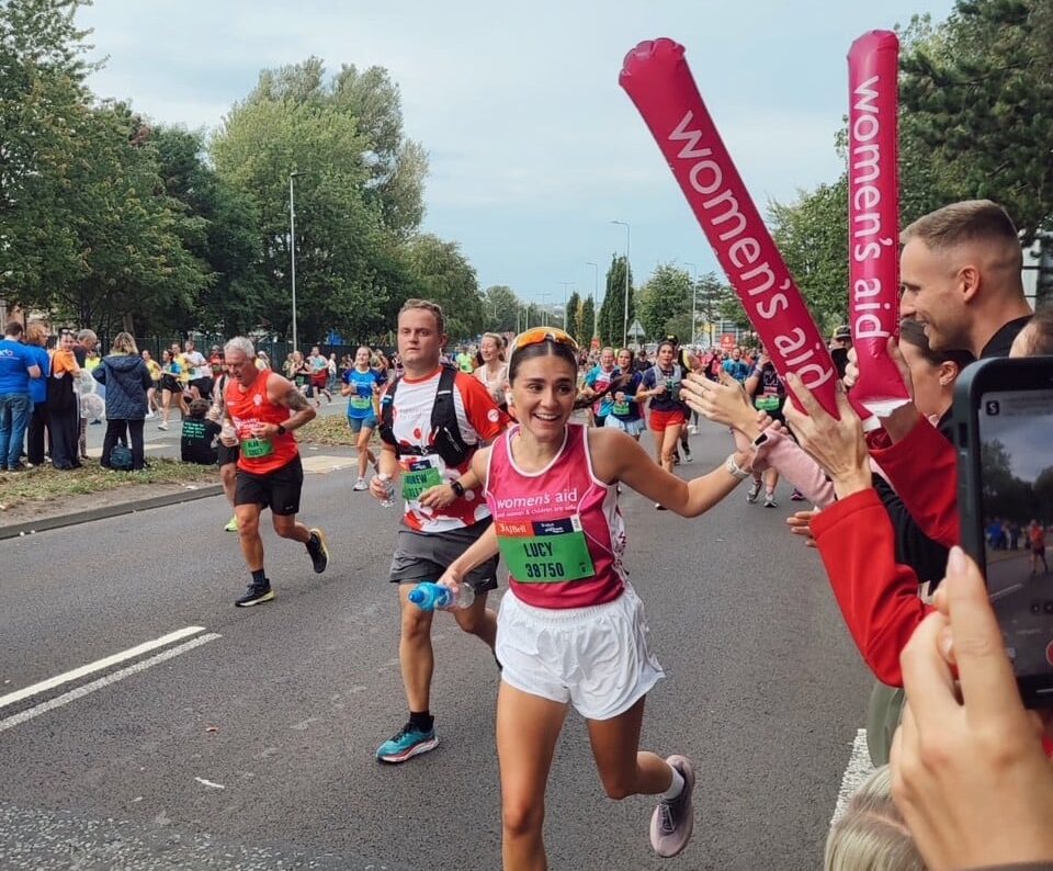 Person running for Women's Aid